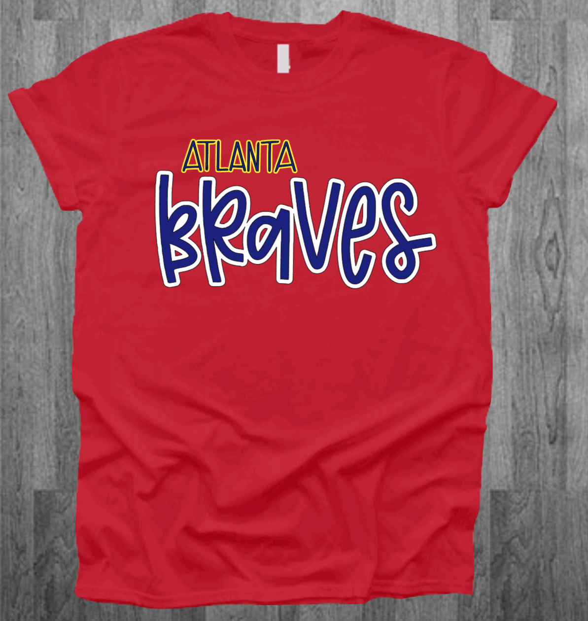 Atlanta Braves Logo Asl Braves Shirt - Heaven Shirt