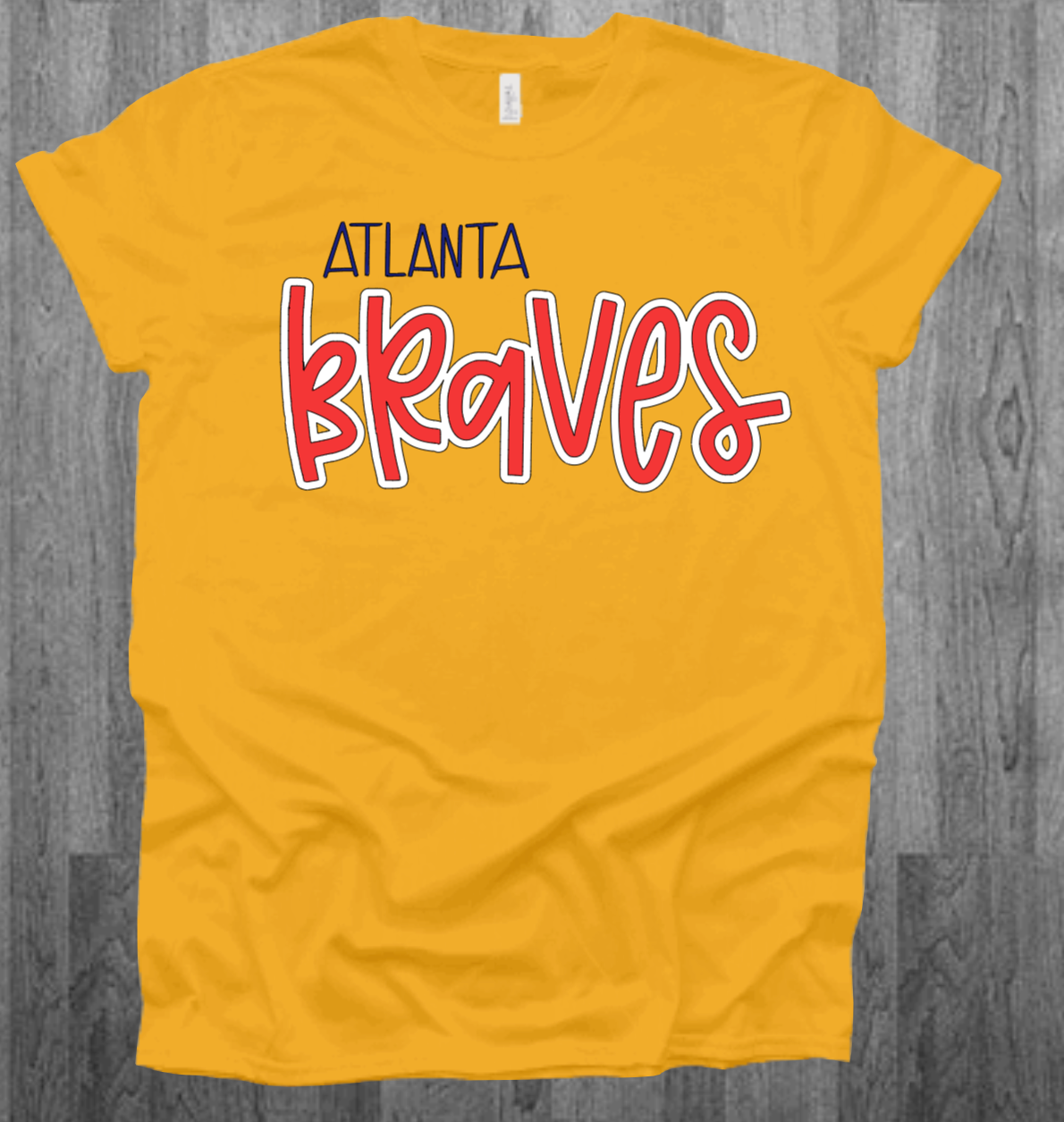 Atlanta Braves T-Shirt – Vibrant Teez & Thingz by Bee